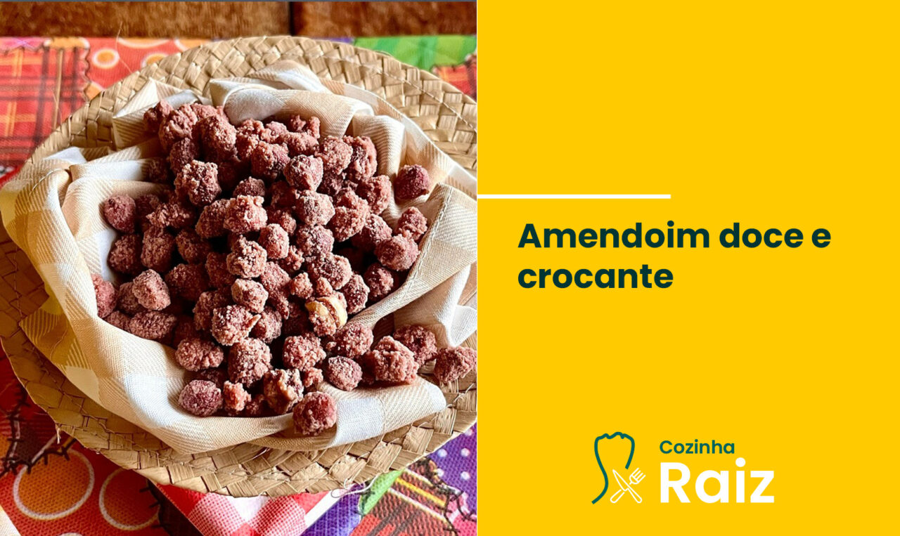 Para os amantes de amendoim, receita de amendoim doce e crocante!