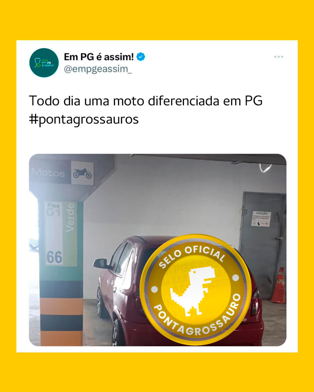 Todo dia uma moto diferenciada em PG…