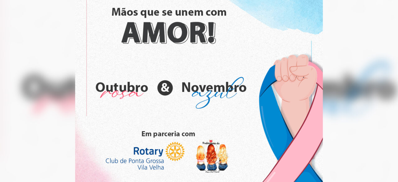Evento “Mãos que se unem com amor!” acontece neste dia 25 em Ponta Grossa