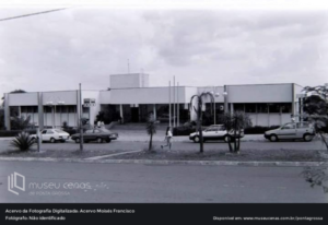 Fachada do Senac na década de 80