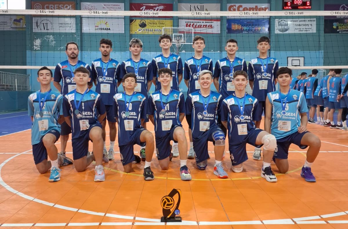 Equipes de PG conquistam vice-campeonato na Liga de Voleibol do Paraná