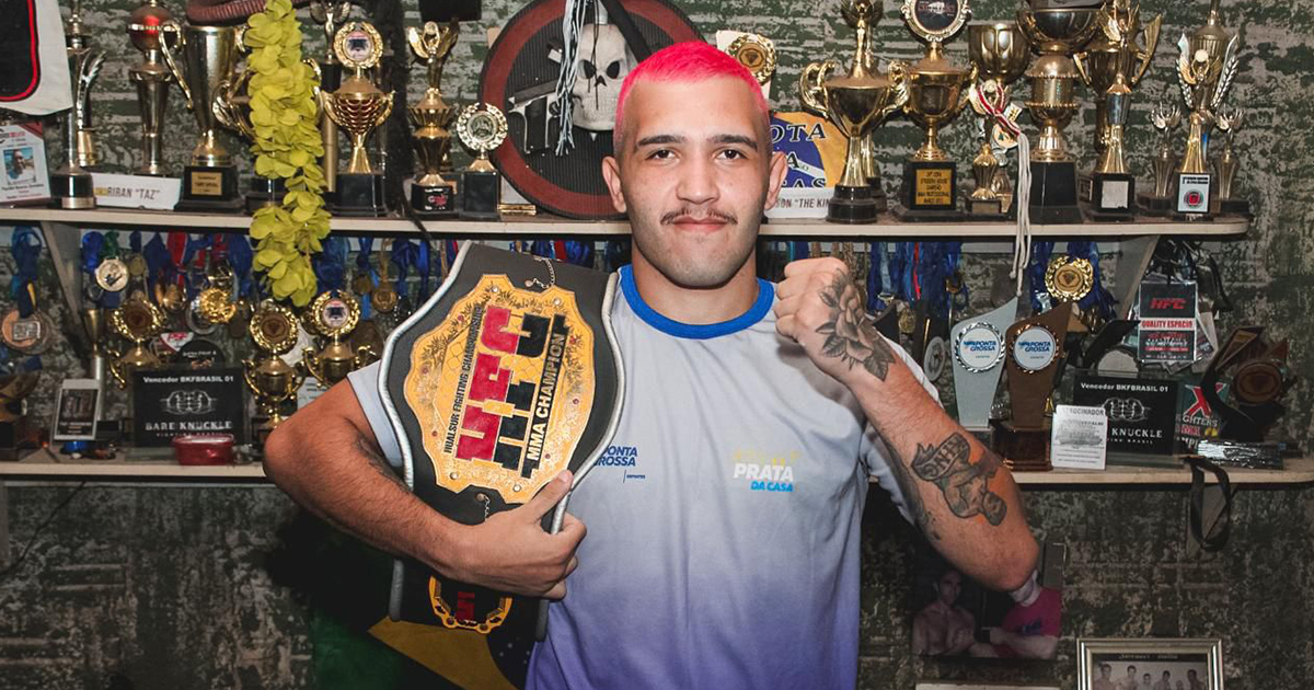 Rickson Zenidim conquista cinturão de “Peso Pena” do HFC na Argentina