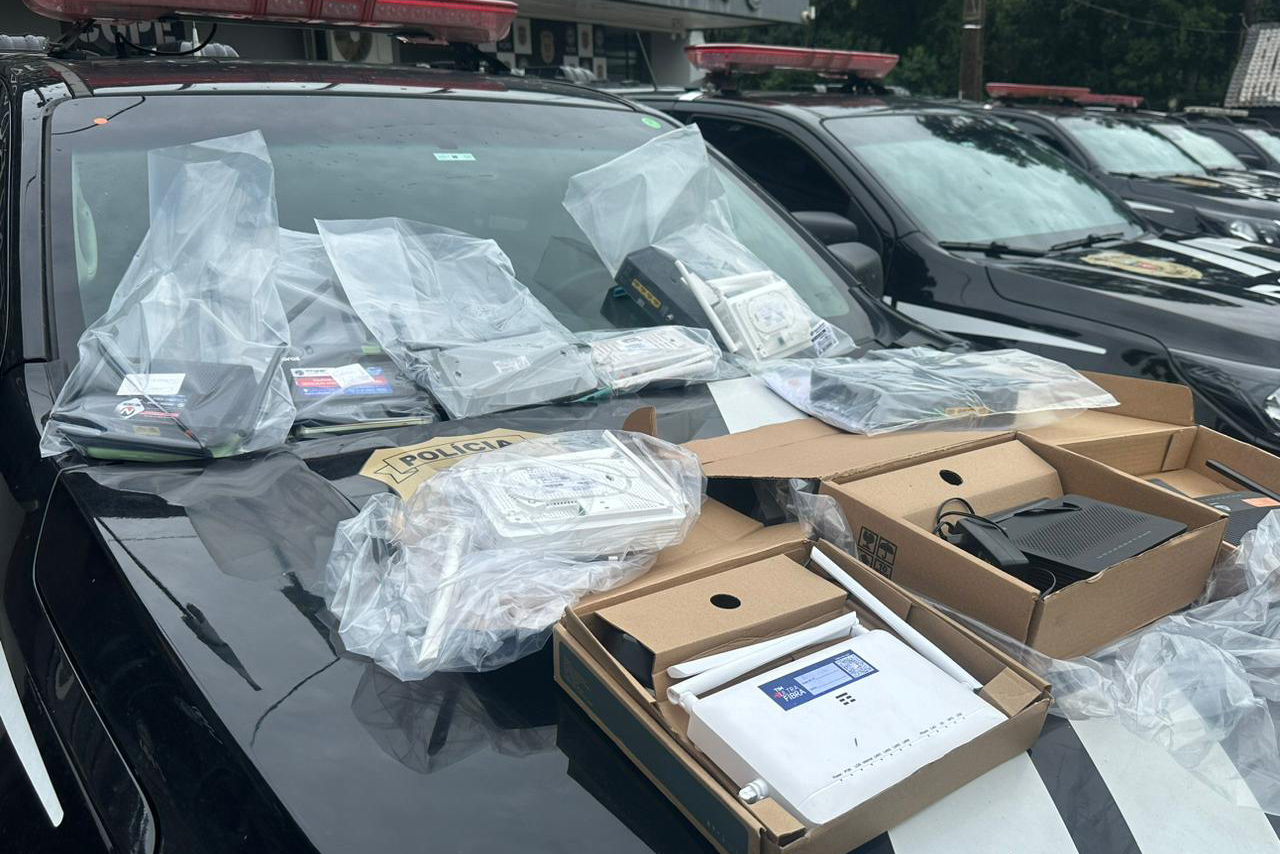 PCPR deflagra operação contra grupo ligado a fraudes de contratos de internet e TV a cabo