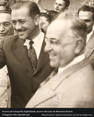 Getúlio Vargas em Comício em PG