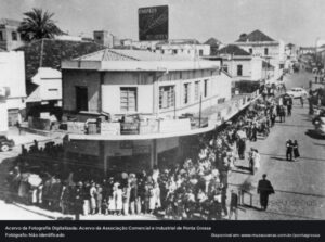 Ponto Azul na década de 50