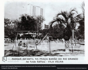 Praça Barão do Rio Branco na década de 70