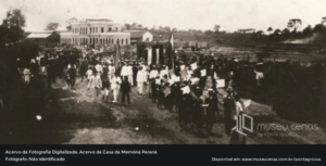 Procissão na Estação Saudade