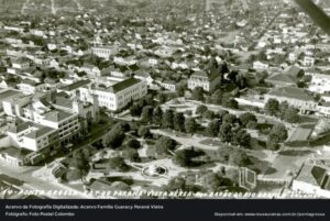 Vista aérea da Praça Barão do Rio Branco