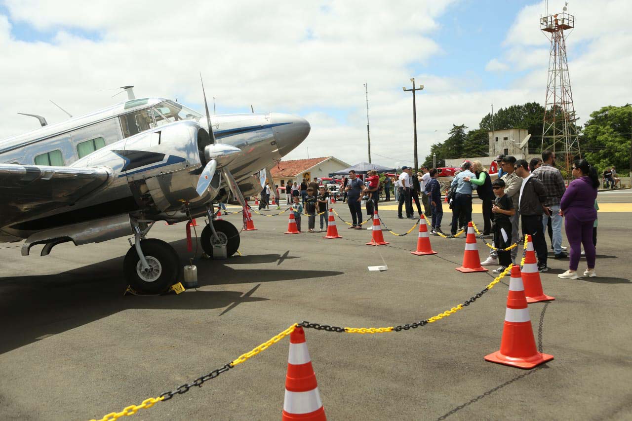 ‘Nos Ares de PG’ faz exposição de aeronaves neste fim de semana