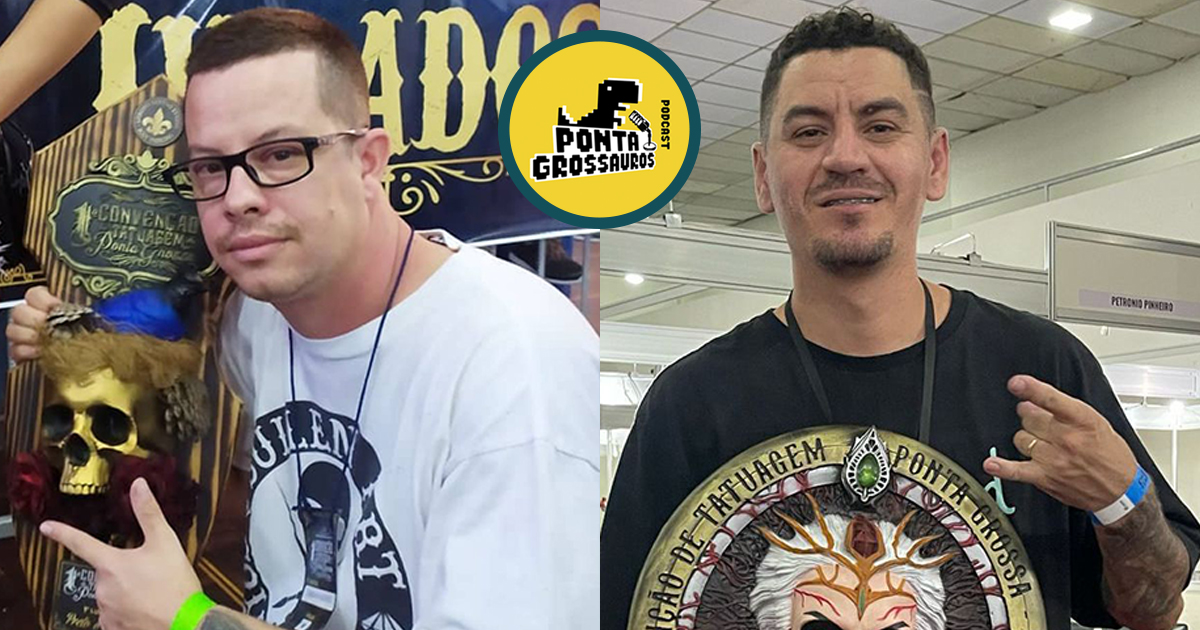Carlos Farinha e Luidhi Lima participam do Pontagrossauros Podcast nesta terça (23)