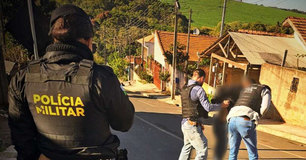 Polícia Civil de Carambeí prende homem em flagrante por violência doméstica contra sua companheira