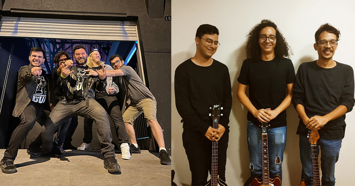 Cemitério Estelar e Garimpeiros da Lua se apresentam no Sexta às Seis nessa sexta (05)