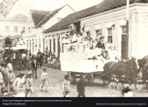 Carros Alegóricos de PG em 1910