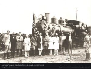 Comitiva que acompanhou Getúlio Vargas em PG