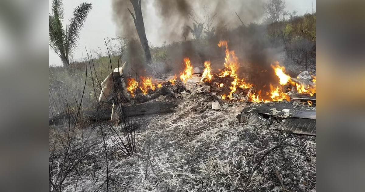 Avião de pequeno porte cai e deixa cinco mortos em Mato Grosso