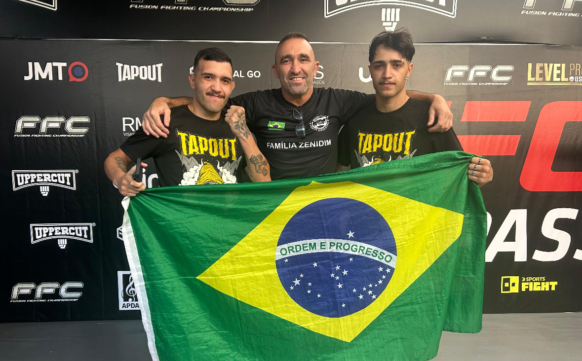 Lutadores ponta-grossenses Rickson e Riran Zenidim competem no FFC 83 no Peru nesta quinta-feira