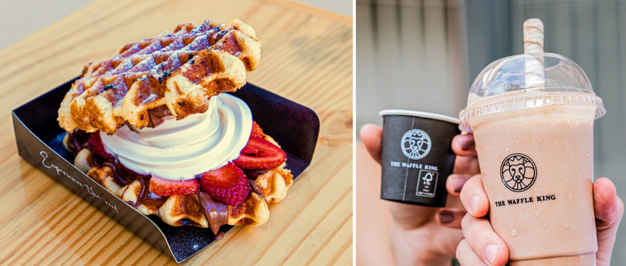 A The Waffle King celebrará 1 ano com café e casquinhas grátis e descontos imperdíveis