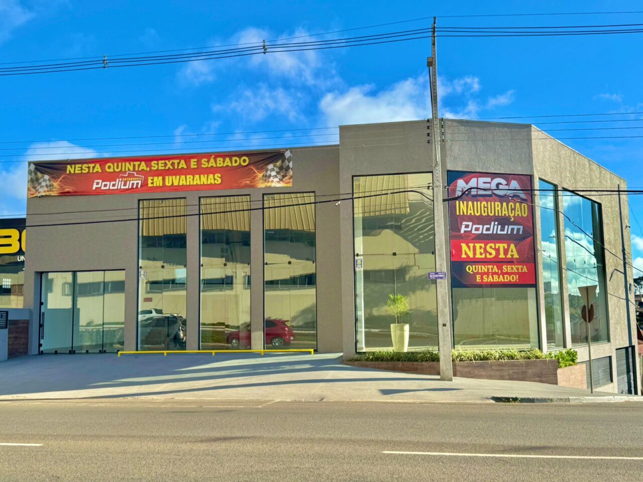 Podium Automóveis realiza mega inauguração de nova loja em Ponta Grossa com três dias de ofertas imperdíveis