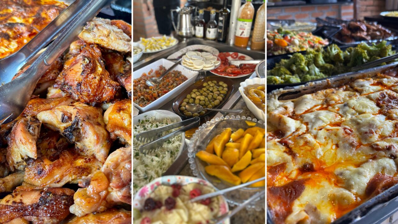 Restaurante em Ponta Grossa encanta clientes com carne assada e preço acessível no almoço