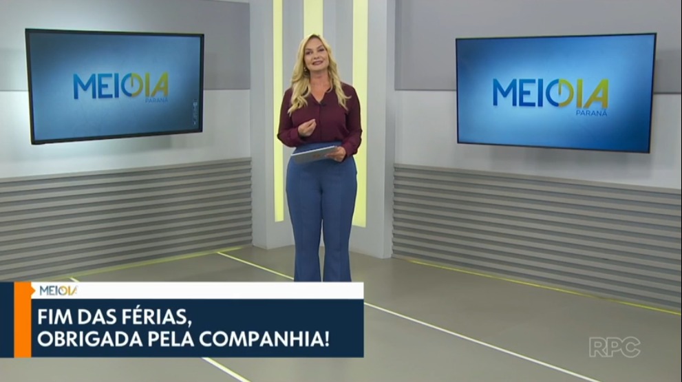 Apresentadora do Meio-Dia Paraná revela tratamento contra o câncer