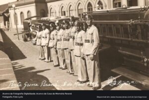 Bombeiros no Dia da Vitória