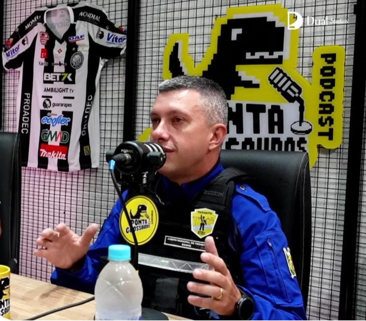 “O cara sem cinto bate a cabeça e trava uma UTI”, diz agente Bacovis no Pontagrossauros