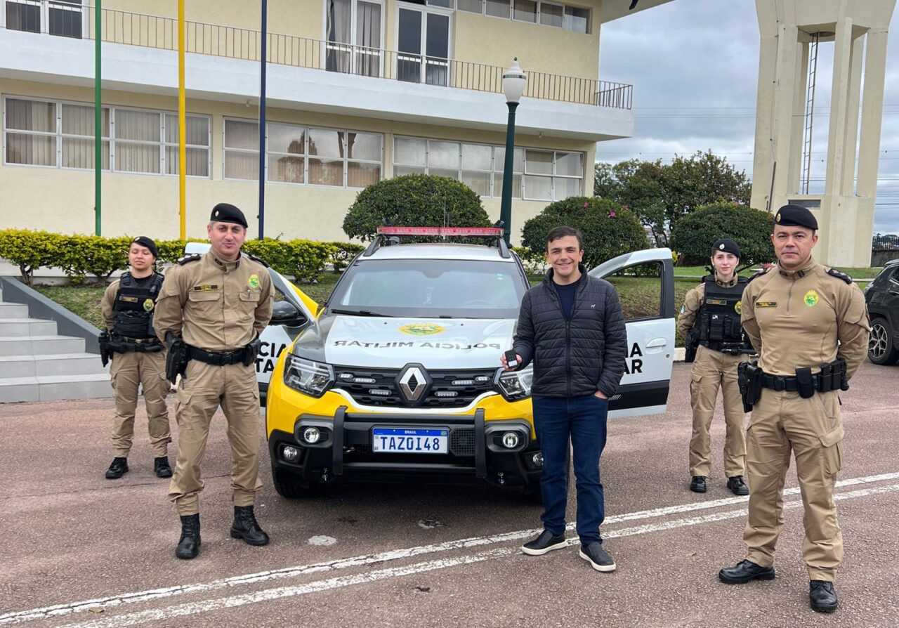 Deputado federal entrega mais de R$ 400 mil para a segurança pública de PG e região