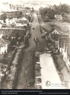 Avenida Carlos Cavalcanti nos anos 30