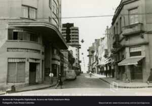 Rua XV de Novembro nos anos 50