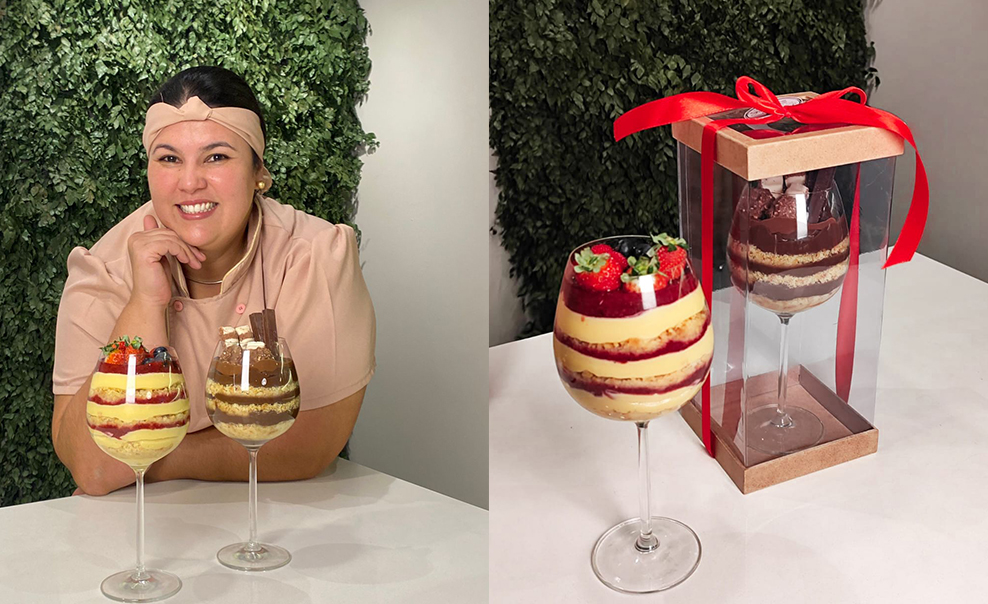 Amor que se serve na taça: Bina’s Cake lança sobremesa exclusiva para o Dia dos Namorados