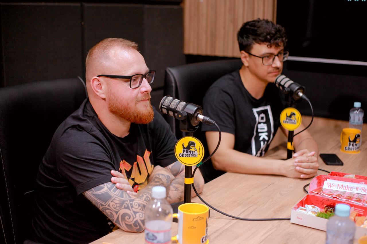 Quer participar do Pontagrossauros Podcast? As inscrições estão abertas!