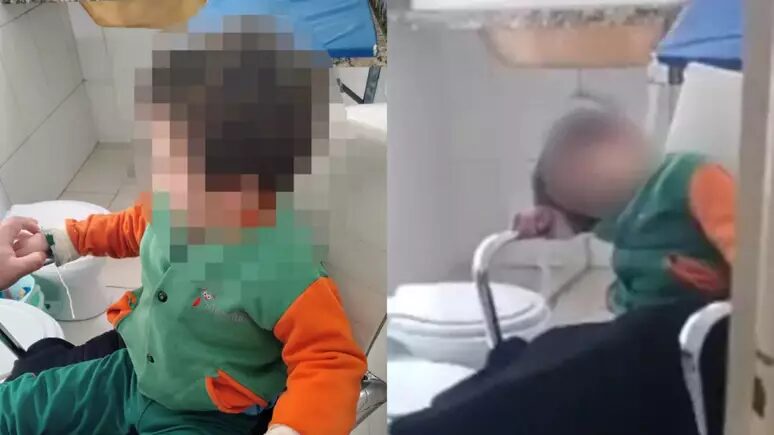 Menino autista é encontrado amarrado em banheiro de escola em Araucária