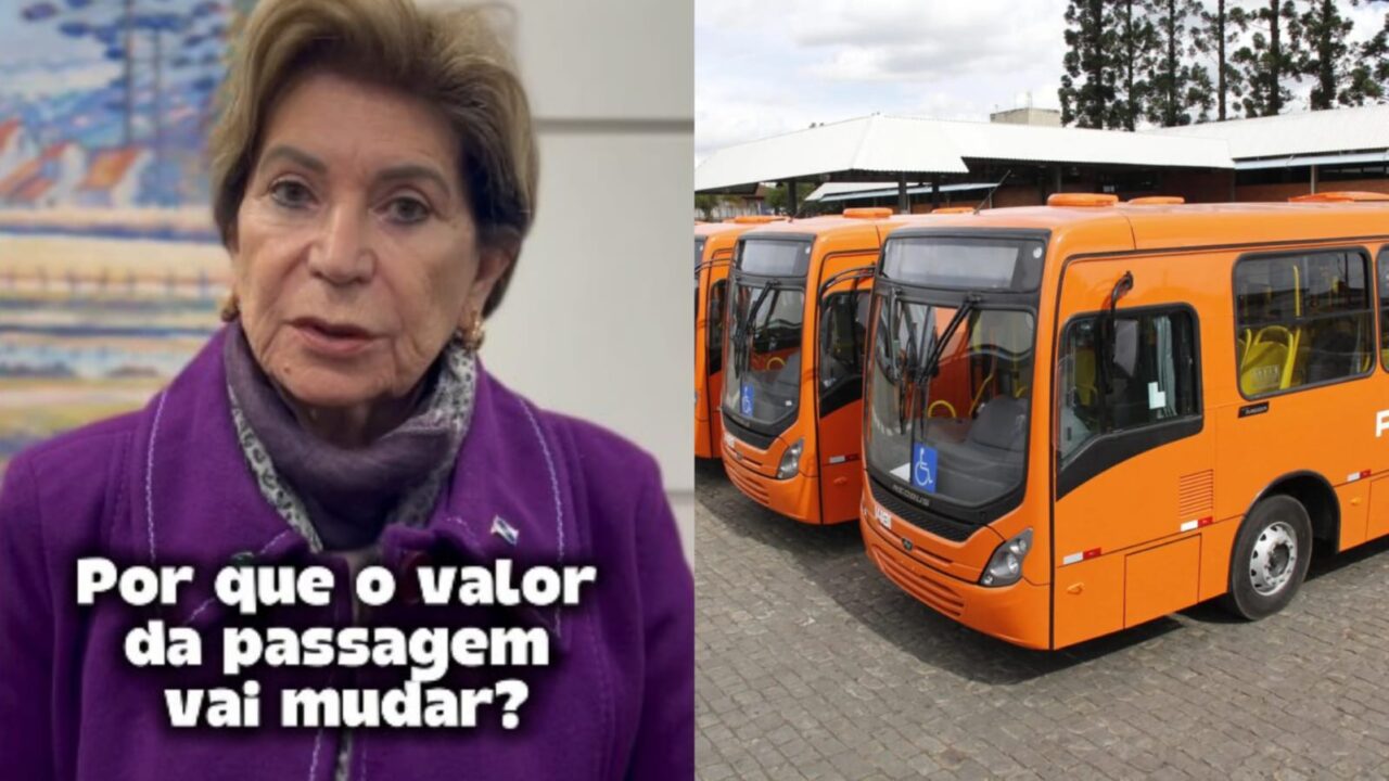 Prefeita de Ponta Grossa diz que reajuste da tarifa foi “passo difícil, mas necessário”