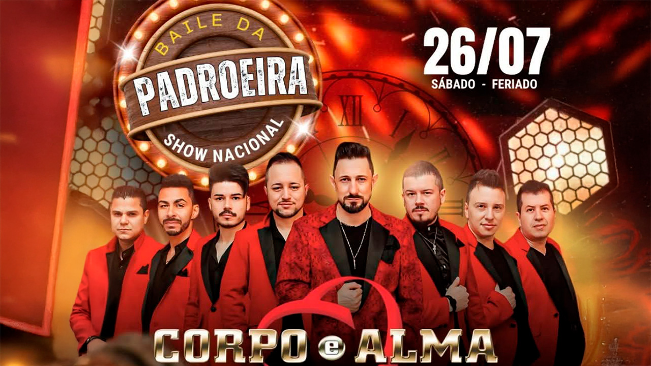 Corpo e Alma vem a Ponta Grossa para show no Baile da Padroeira no CTG União Vila Velha