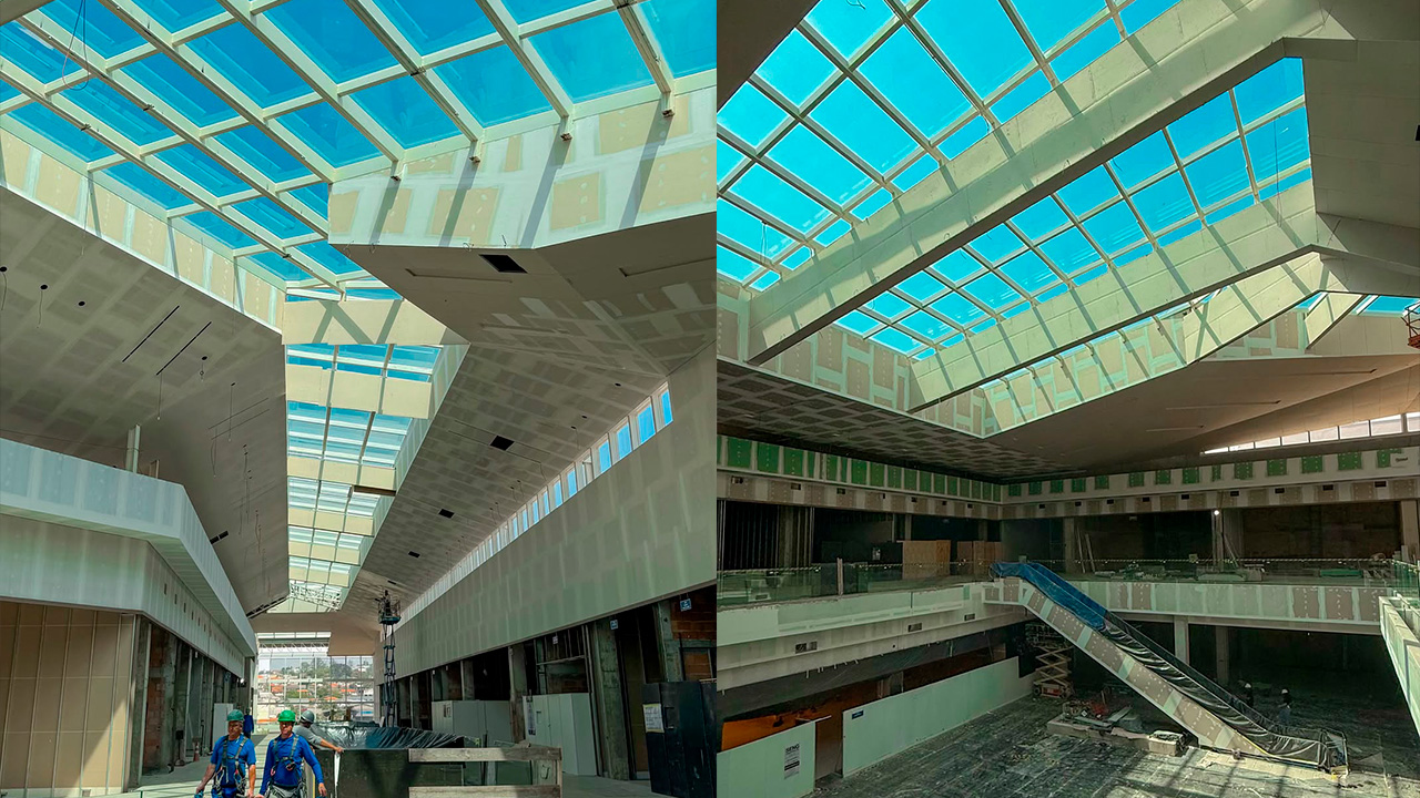 Veja fotos do andamento das obras do Plaza Campos Gerais em Ponta Grossa