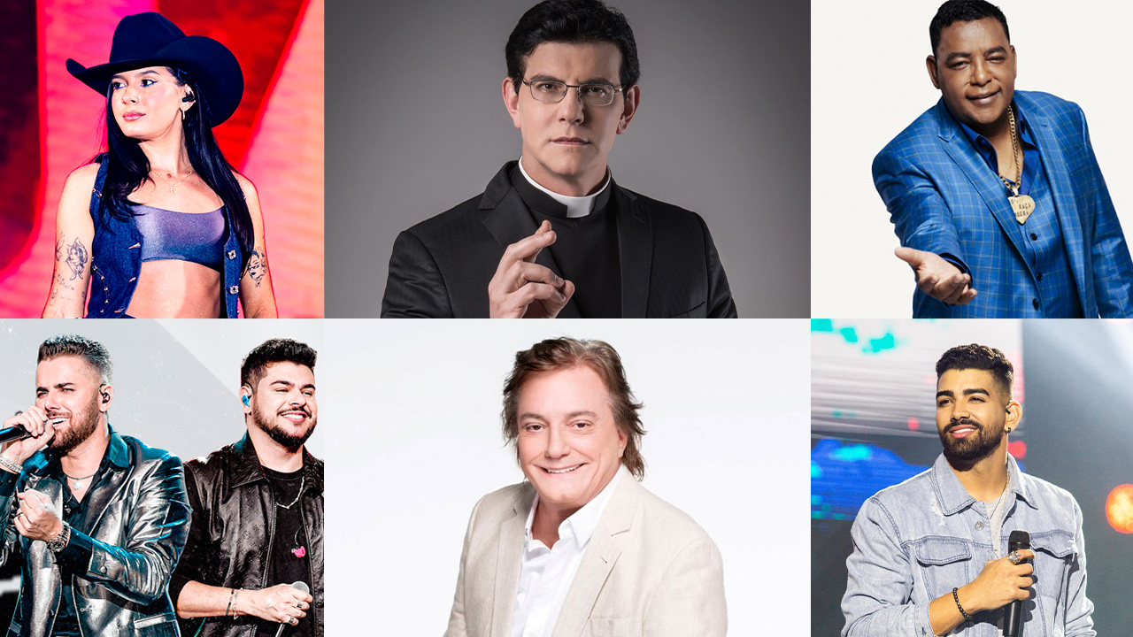 Shows gratuitos no Litoral do Paraná terão Ana Castela, Zé Neto & Cristiano, Fábio Júnior e mais 30 artistas