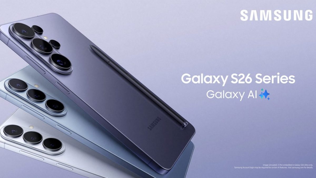 Galaxy S26 estreia com câmera e processador mais potentes